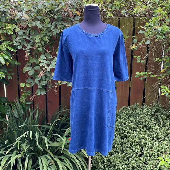 Tu denim look tunic dress size 22 - Picture 2 of 5